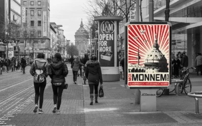 Poster Moi Monnem Straßenfoto