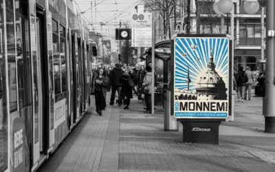 Poster Moi Monnem Straßenfoto